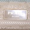 Prada Galleria small model handbag in green leather saffiano - Detail D4 thumbnail