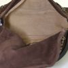 Fendi Selleria handbag in brown suede - Detail D2 thumbnail