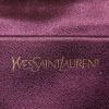 Yves Saint Laurent Chyc pouch in purple leather - Detail D3 thumbnail