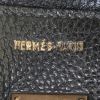 Bolsa de viaje Hermes Haut à Courroies - Travel Bag en cuero togo negro - Detail D3 thumbnail