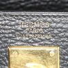 Borsa Hermes Kelly 32 cm in pelle Ardenne nera - Detail D4 thumbnail