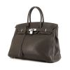 Hermes Birkin 35 cm bag in anthracite grey togo leather - 00pp thumbnail