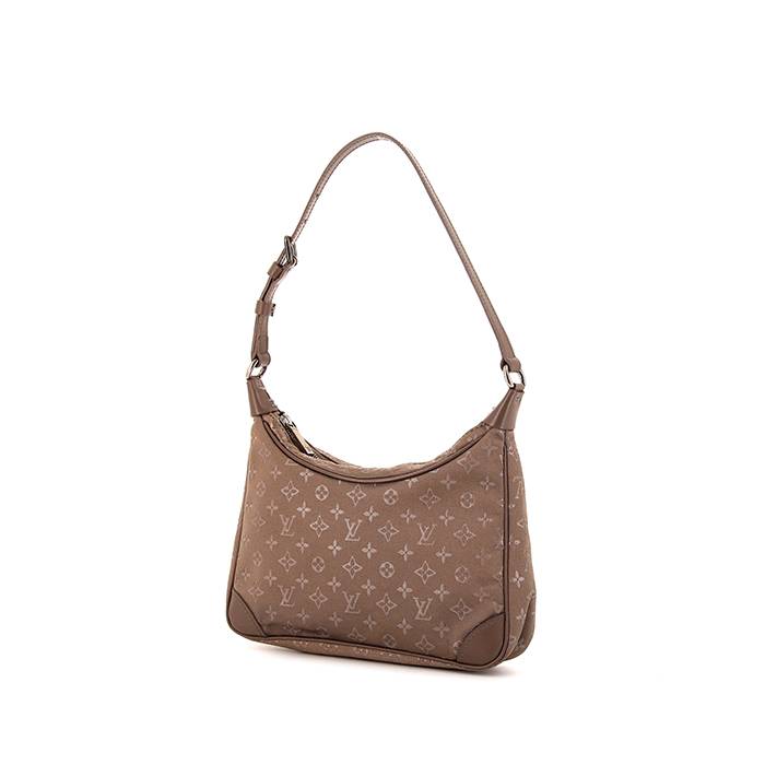 Louis Vuitton Boulogne mini handbag in taupe monogram canvas and