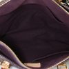 Louis Vuitton Pallas handbag in monogram canvas and purple grained leather - Detail D3 thumbnail