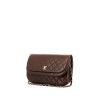 Bolso bandolera Chanel Vintage en cuero acolchado marrón - 00pp thumbnail
