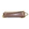Chanel Vintage shoulder bag in brown quilted leather - Detail D4 thumbnail