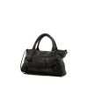 Balenciaga handbag in black burnished leather - 00pp thumbnail
