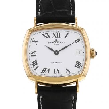 Baume & Mercier Baumatic watch in yellow gold Circa  1990