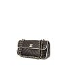 Bolso de mano Chanel East West en cuero acolchado negro - 00pp thumbnail