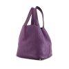 Hermes Picotin large model handbag in purple togo leather - 00pp thumbnail
