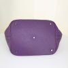 Hermes Picotin large model handbag in purple togo leather - Detail D4 thumbnail