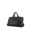 Bottega Veneta shoulder bag in grey intrecciato leather - 00pp thumbnail