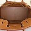 Hermes Birkin 40 cm handbag in gold Ardenne leather - Detail D2 thumbnail