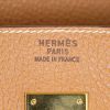 Hermes Birkin 40 cm handbag in gold Ardenne leather - Detail D3 thumbnail