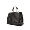 Fendi 2 Jours handbag in black leather - 00pp thumbnail