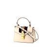 Gucci Sylvie shoulder bag in cream color leather - 00pp thumbnail