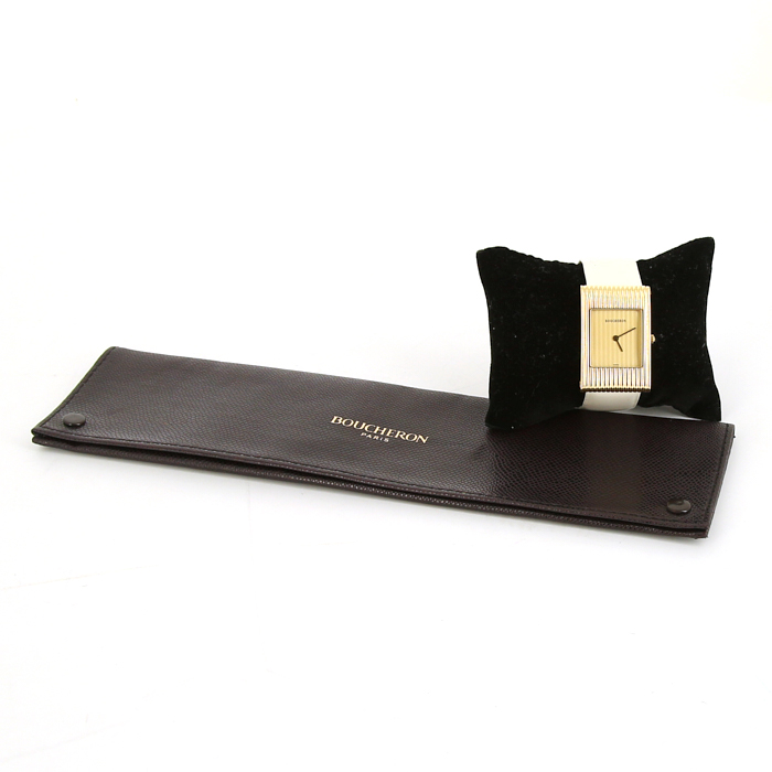 Boucheron Reflet watch in yellow gold Circa  2000 - Detail D2