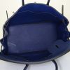 Hermes Birkin 35 cm handbag in navy blue togo leather - Detail D2 thumbnail