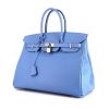 Hermes Birkin 35 cm handbag in Bleu Paradis epsom leather - 00pp thumbnail