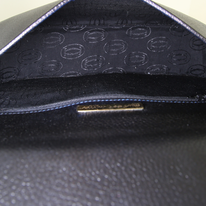 Cartier Must De Cartier bag in black leather - Detail D2