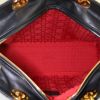 Dior Lady Dior large model handbag in black leather cannage - Detail D3 thumbnail