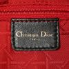 Bolso de mano Dior Lady Dior modelo grande en cuero cannage negro - Detail D4 thumbnail