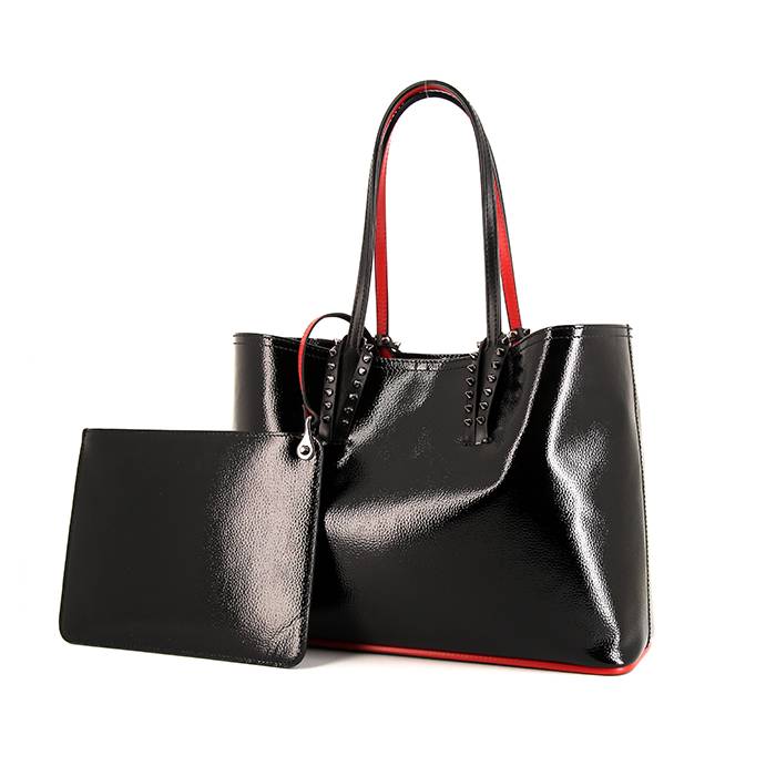 Christian Louboutin Cabata Tote Bag Black/Red