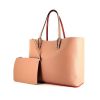 Christian Louboutin Cabata shopping bag in beige grained leather - 00pp thumbnail