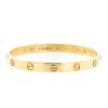 Bracelet Cartier Love en or jaune, taille 17 - 00pp thumbnail