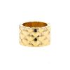Chanel Matelassé large model ring in yellow gold - 00pp thumbnail