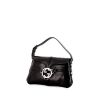 Gucci Reins handbag in black leather - 00pp thumbnail