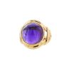 Fred 1980's ring in yellow gold and amethyst "Sugar Loaf" - 00pp thumbnail