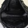 Chanel Luxury Line shopping bag in black leather - Detail D2 thumbnail