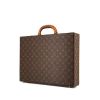 Porta-documentos Louis Vuitton President en lona Monogram marrón y cuero natural - 00pp thumbnail