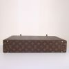 Louis Vuitton President briefcase in brown monogram canvas and natural leather - Detail D4 thumbnail