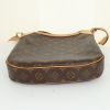 Louis Vuitton Odeon small model shoulder bag in brown monogram canvas and natural leather - Detail D4 thumbnail