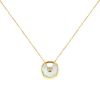 Cartier Amulette necklace in yellow gold,  mother of pearl and diamond - 00pp thumbnail