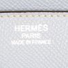 Hermes Birkin 35 cm handbag in blue Celeste epsom leather - Detail D3 thumbnail