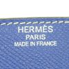 Bolso de mano Hermès en cuero epsom azul eléctrico - Detail D3 thumbnail