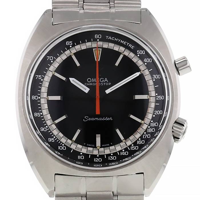 Omega Chronostop watch in stainless steel Ref:  ST145007 Circa  1967 - 00pp
