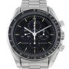 Omega Speedmaster moonphase watch in stainless steel Ref:  ST3450809 Circa  1987 - 00pp thumbnail