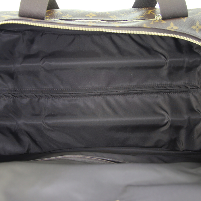 Louis Vuitton Neo Eole travel bag in brown monogram canvas - Detail D3