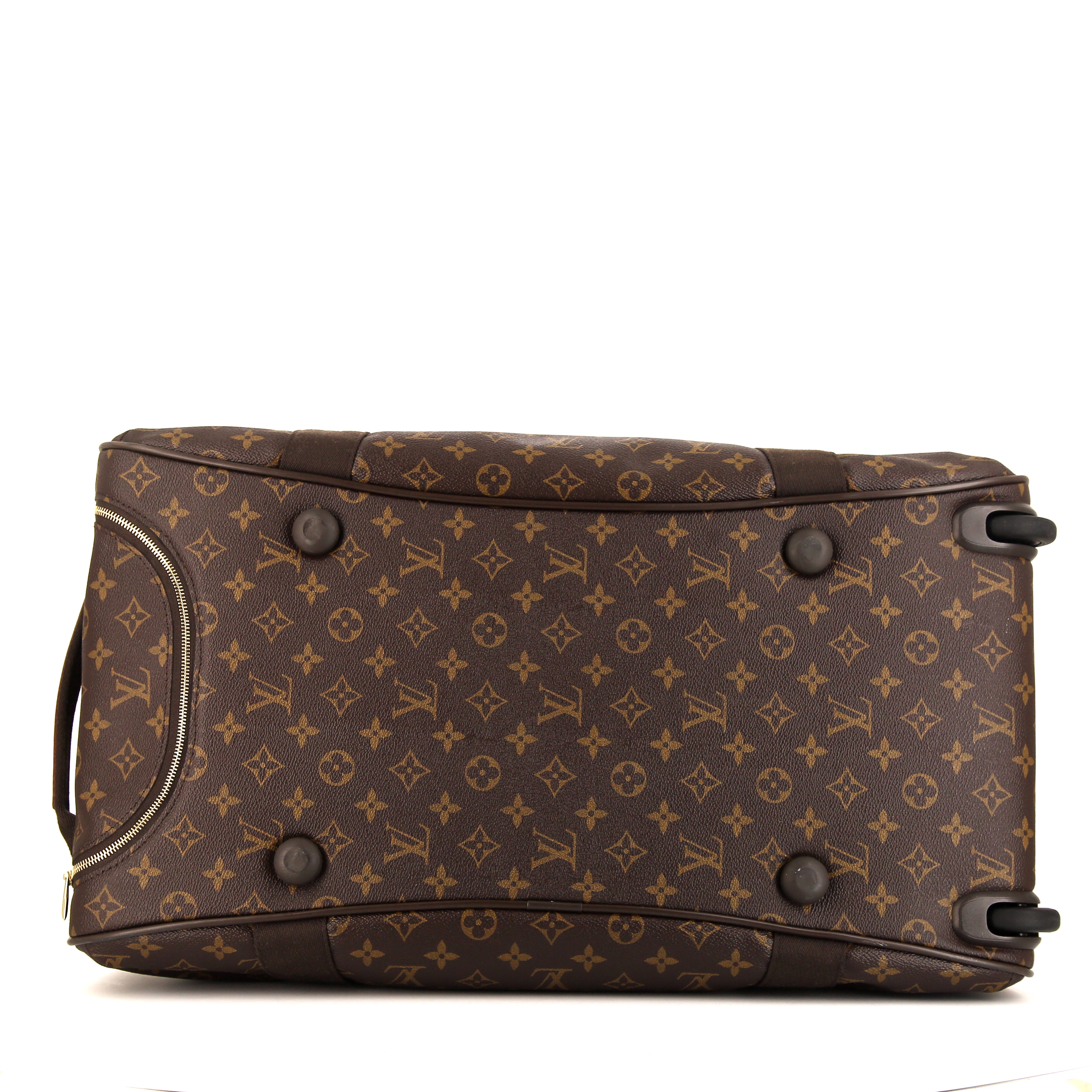 Louis Vuitton Neo Eole travel bag in brown monogram canvas - Detail D5