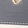 Shopping bag Goyard Saint-Louis modello medio in tela monogram cerata grigia e pelle grigia - Detail D3 thumbnail