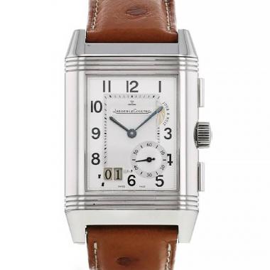 Reloj Jaeger-LeCoultre Reverso Grande GMT de acero Ref :  240818 Circa  2000
