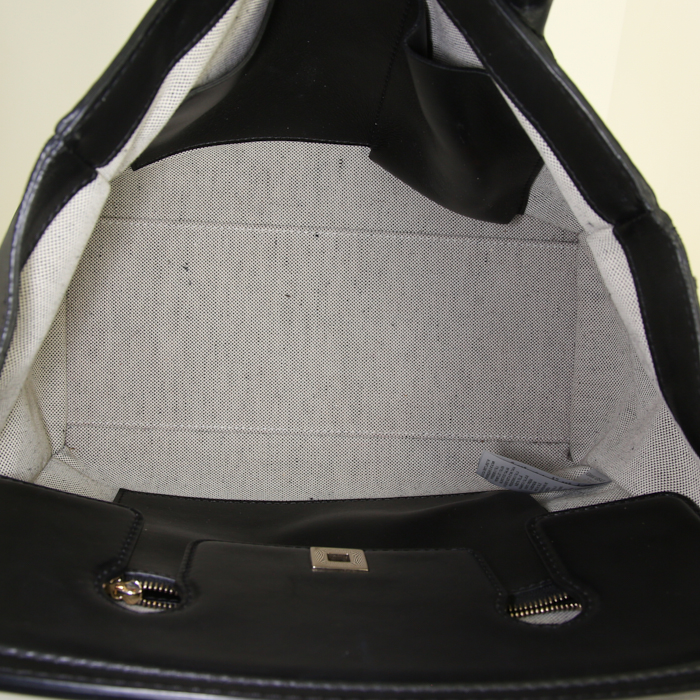 Borsa Versace Palazzo Empire in pelle nera - Detail D2