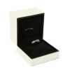 Rigid Chanel Ultra medium model ring in white gold,  ceramic and diamonds - Detail D2 thumbnail
