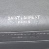 Borsa a tracolla Saint Laurent Sunset in pelle grigia simil coccodrillo - Detail D4 thumbnail