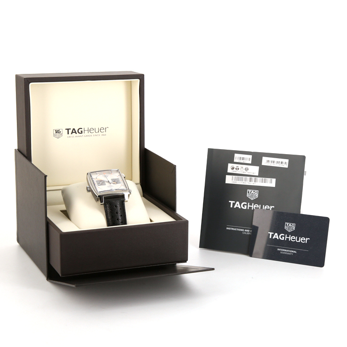 Montre TAG Heuer Monaco en acier Ref :  211C Vers  2010 - Detail D3