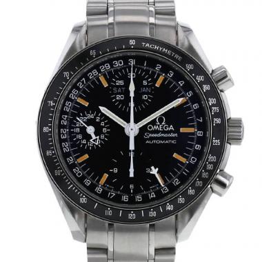 Montre Omega Speedmaster Date en acier Ref :  1750084 Vers  1990